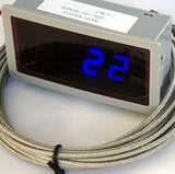 Agua/Aceite, Medidor de temperatura del fluido. Cable de sensor tipo K de 3 metros.