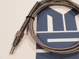 Water/Oil, Fluid Temperature Gauge. 5 Meter K type Sensor Cable. - Mainline Sensors