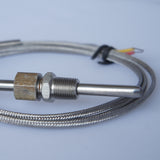 Exhaust Gas Temperature Sensor Probe 1/4" NPT. K-Type Thermocouple. - Mainline Sensors