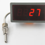 Exhaust Temperature Gauge Kit with Exposed Sensor Probe 1/8" NPT, EGT Pyrometer. - Mainline Sensors