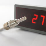 Exhaust Temperature Gauge Kit with Exposed Sensor Probe 1/8" NPT, EGT Pyrometer. - Mainline Sensors