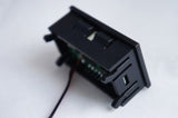 Digital Display Voltage Meter for input 5 volt – 120 volt DC, Red - Mainline Sensors